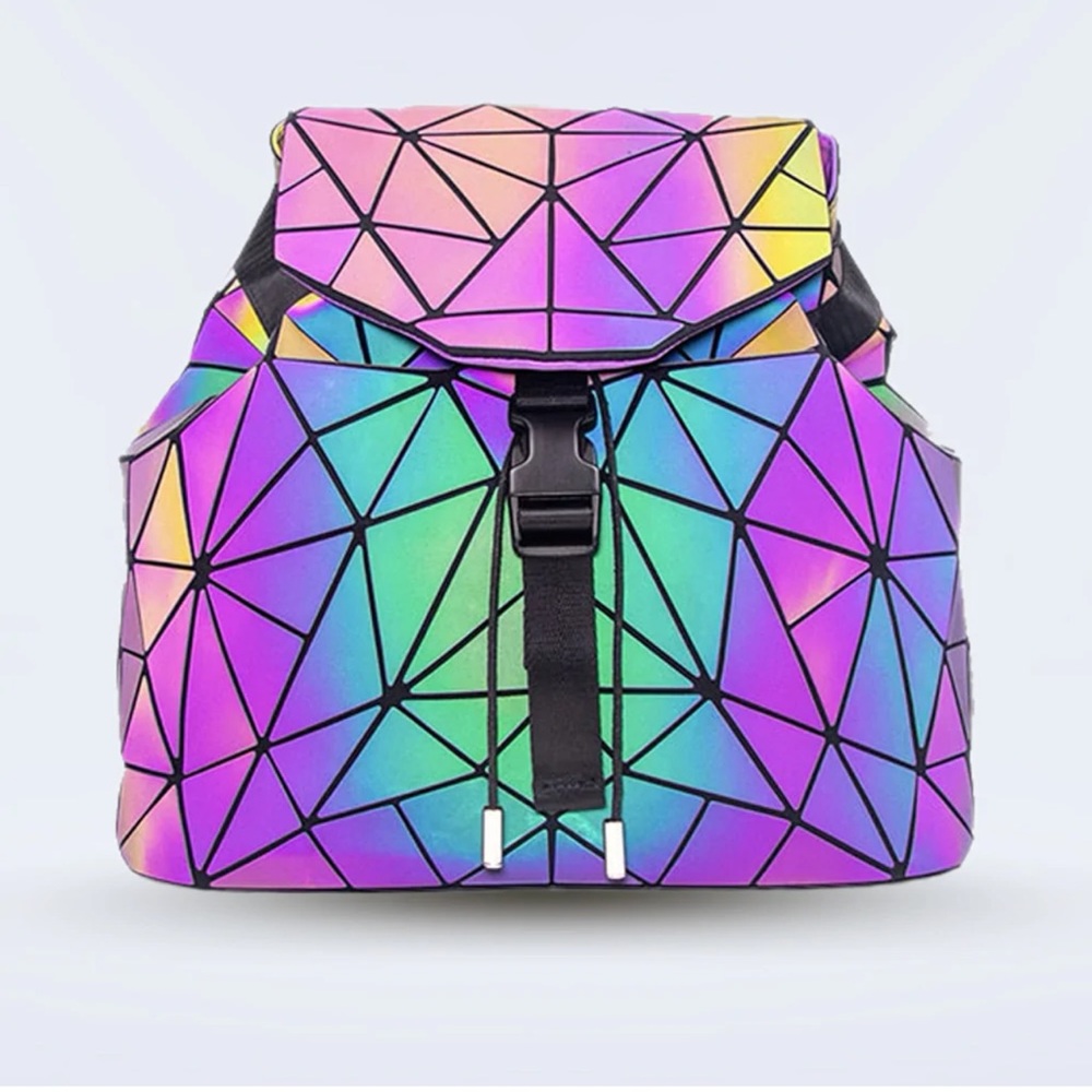 Lumination Holographic Backpack still in bag with tags never been used - Picture 2 of 8